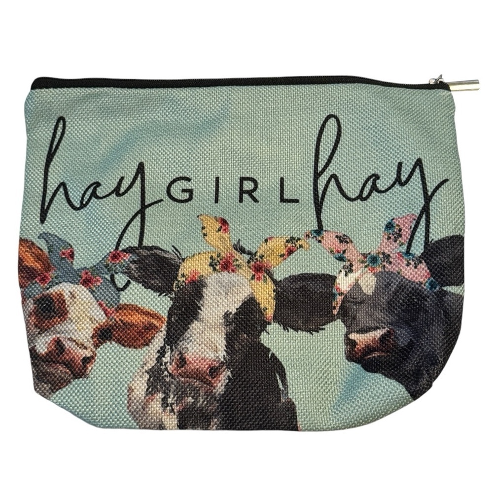 "Hay Girl Hay" Makeup Bag NEW‎